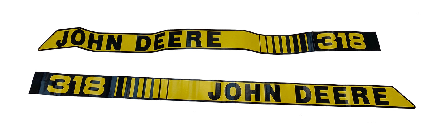John Deere Original Equipment Label Set - M85016 & M85017