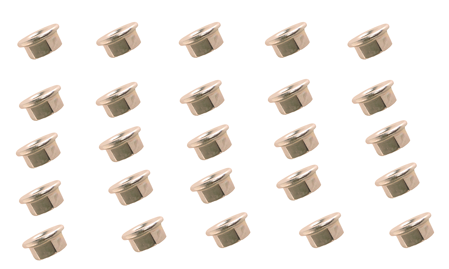 John Deere Original Equipment M12 Hexagonal Flange Nut Pack of 25 - 14M7299