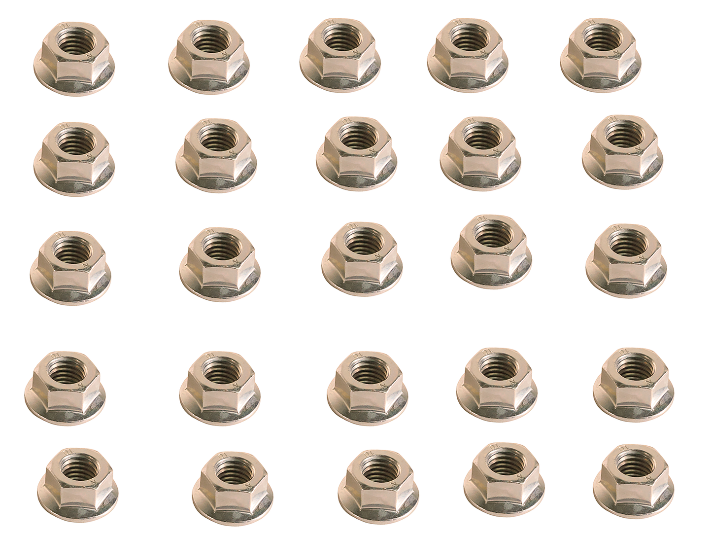 John Deere Original Equipment M12 Hexagonal Flange Nut Pack of 25 - 14M7299