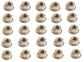 John Deere Original Equipment M12 Hexagonal Flange Nut Pack of 25 - 14M7299