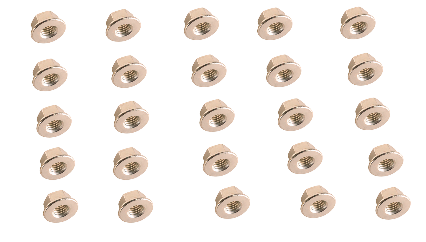 John Deere Original Equipment M12 Hexagonal Flange Nut Pack of 25 - 14M7299