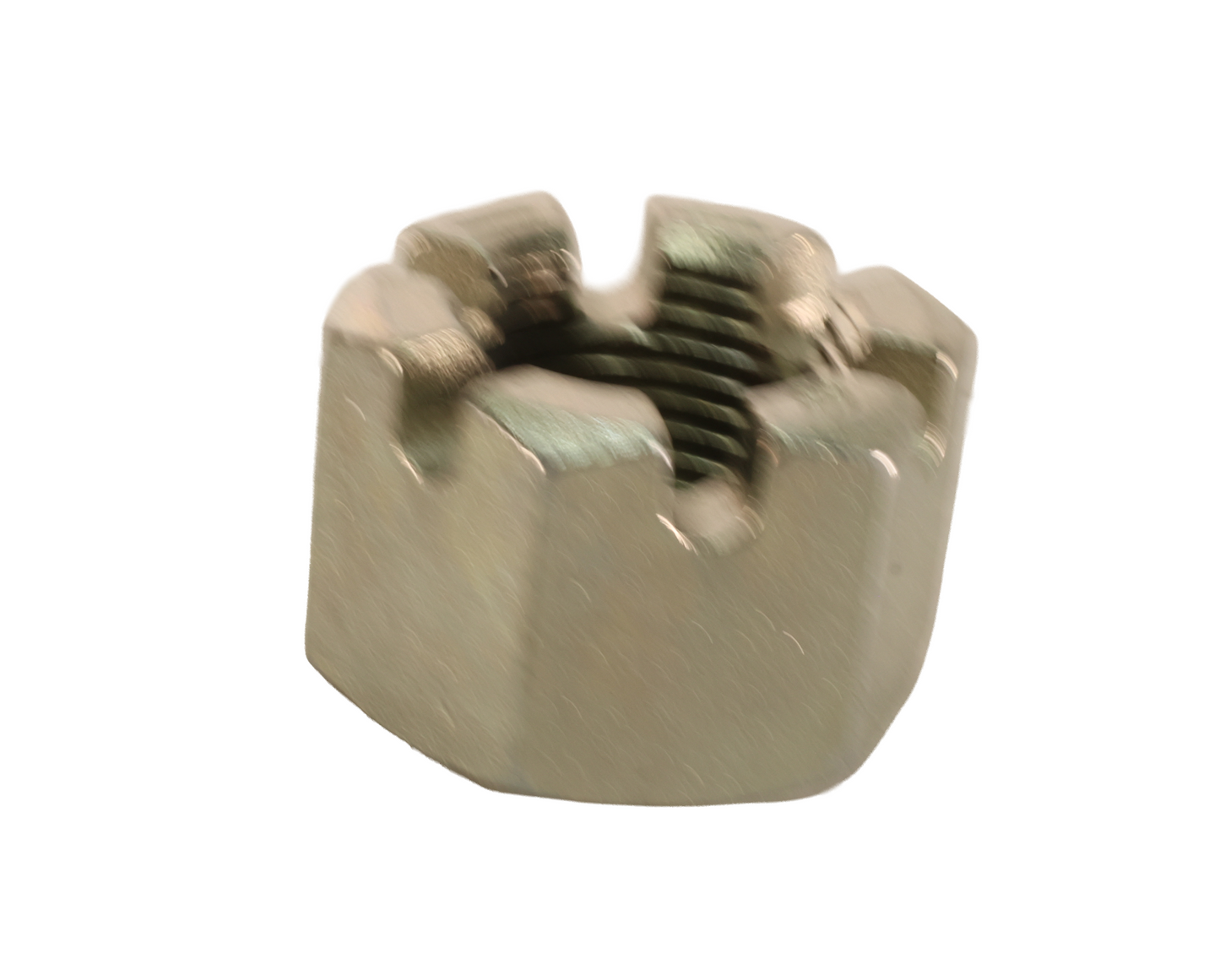 John Deere Original Equipment Hexagonal Slotted Nut, 7/8" - 14H1097