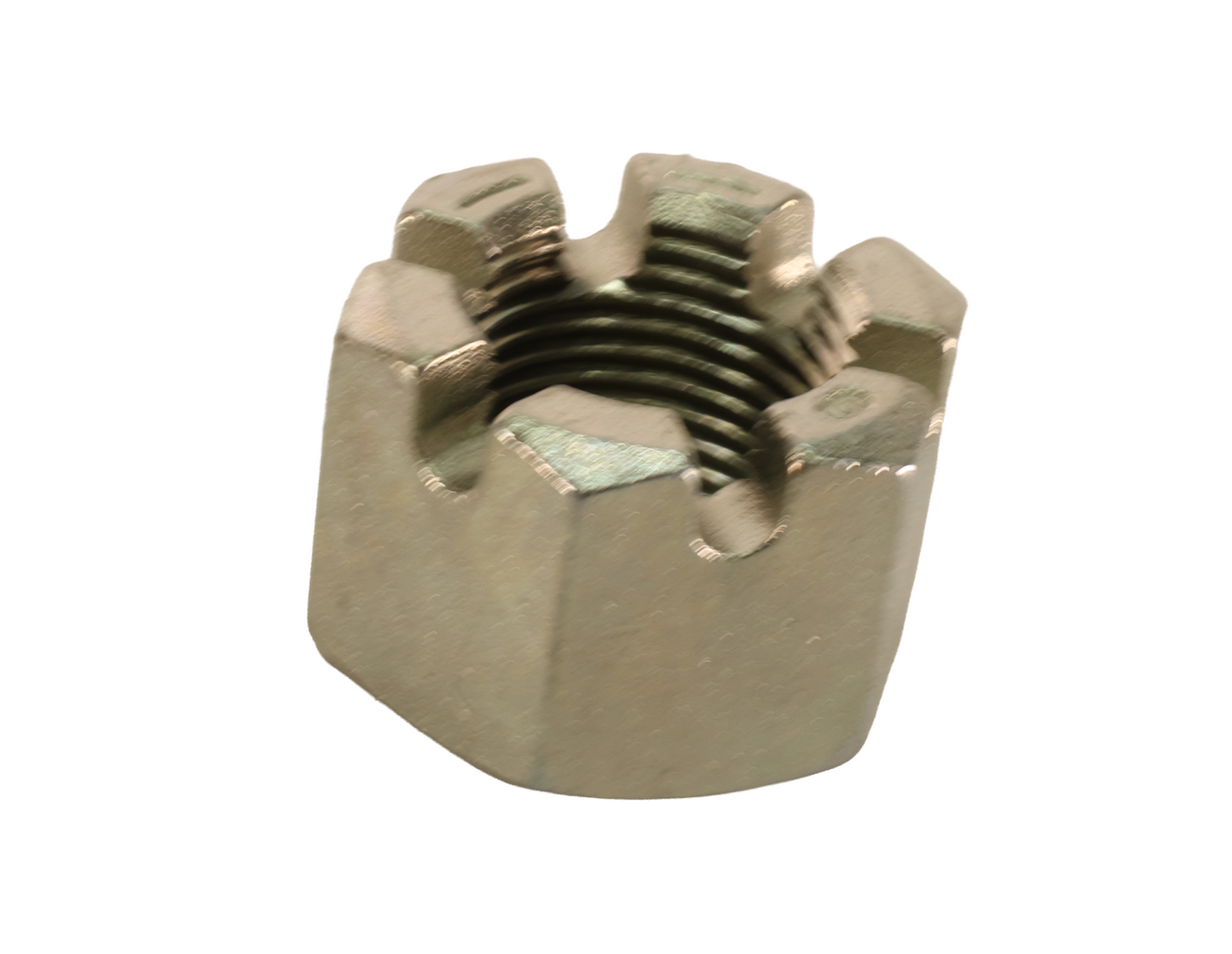 John Deere Original Equipment Hexagonal Slotted Nut, 7/8" - 14H1097