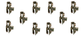 John Deere Original Equipment Nut - AL115814