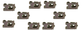 John Deere Original Equipment Nut - AL115814