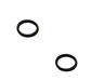 John Deere Original Equipment O-Ring Pack of 2 - 51M7039