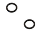 John Deere Original Equipment O-Ring Pack of 2 - 51M7039