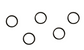 John Deere Original Equipment O-Ring Pack of 5 - R27166