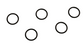 John Deere Original Equipment O-Ring Pack of 5 - R27166