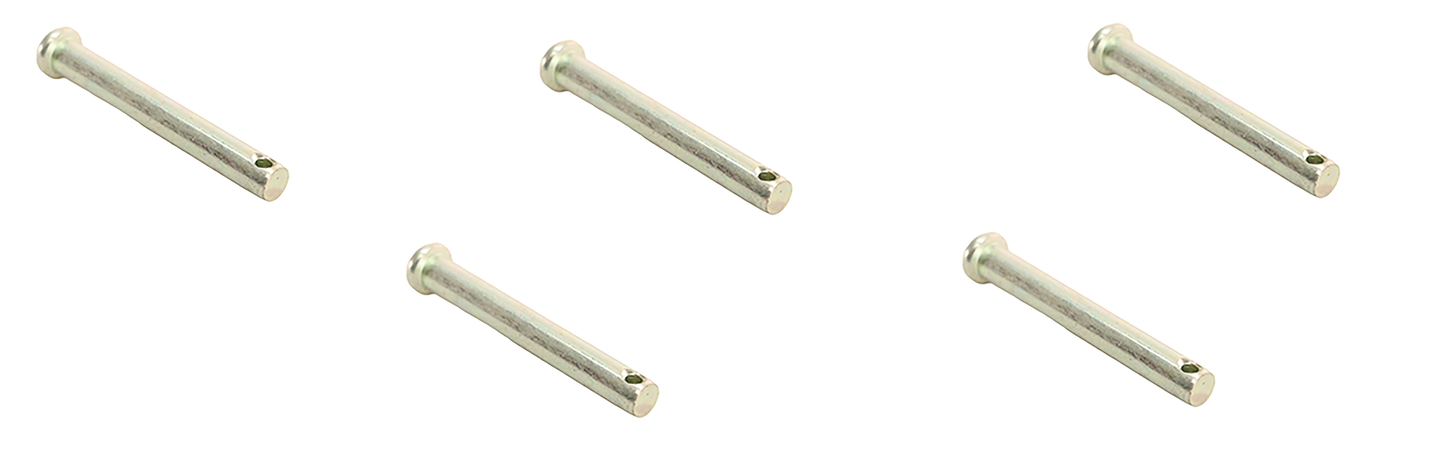 Genuine John Deere Pin Fastener 5-Pack #M88436 close-up
