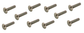 John Deere Original Equipment M10 X 45 Round Head Square Neck Bolt - 03M7195