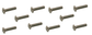 John Deere Original Equipment M10 X 45 Round Head Square Neck Bolt - 03M7195