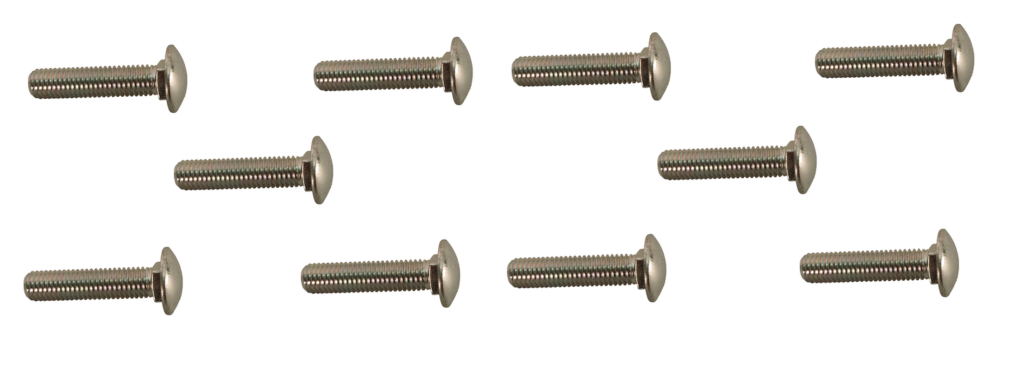 John Deere Original Equipment M10 X 45 Round Head Square Neck Bolt - 03M7195