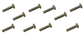John Deere Original Equipment M10 X 45 Round Head Square Neck Bolt - 03M7195