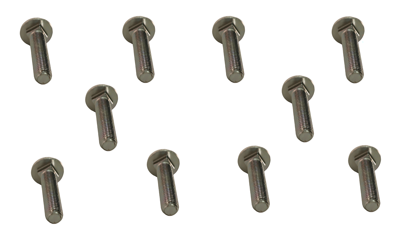 John Deere Original Equipment M10 X 45 Round Head Square Neck Bolt - 03M7195