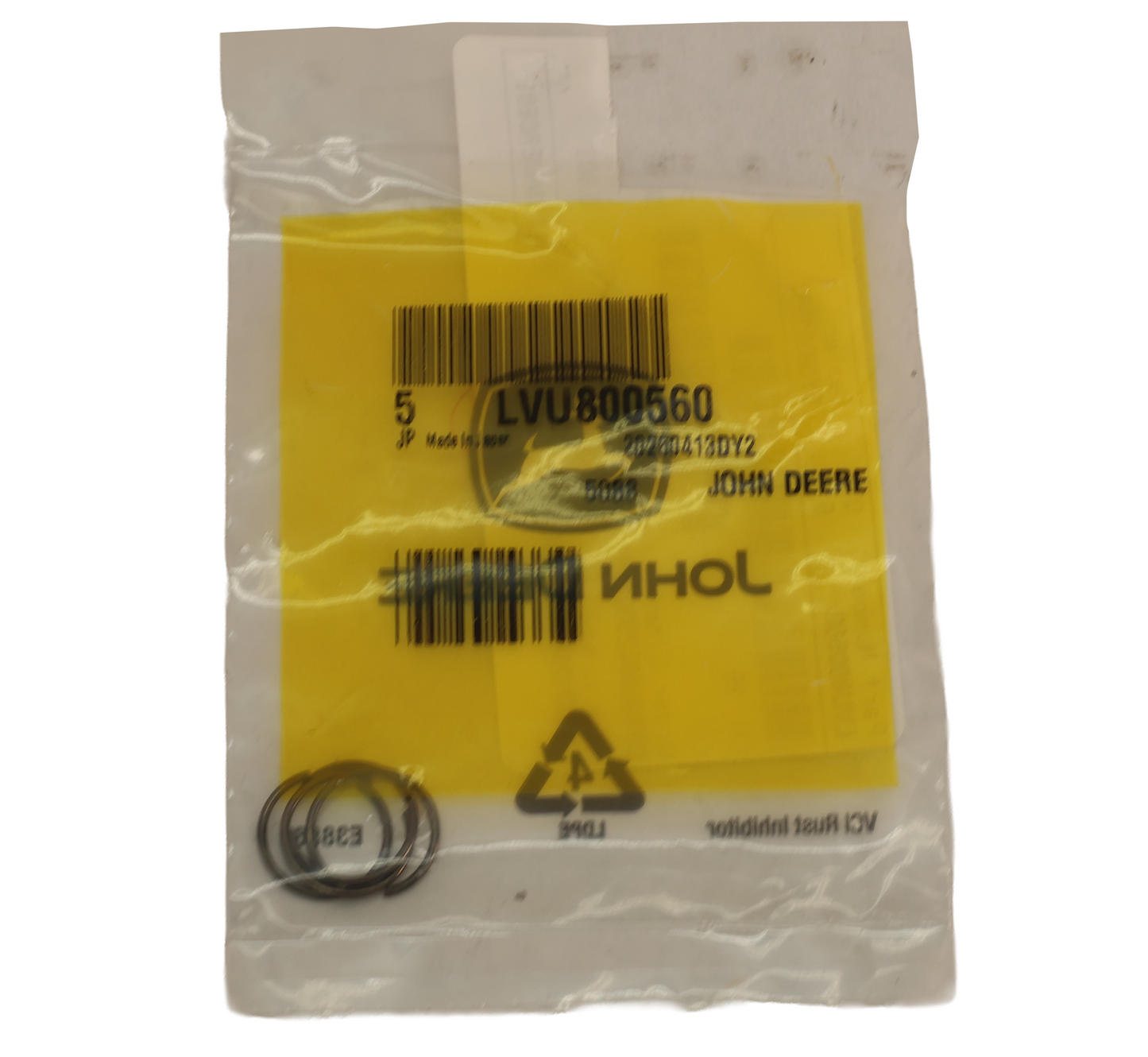 John Deere Original Equipment Ring - LVU800560