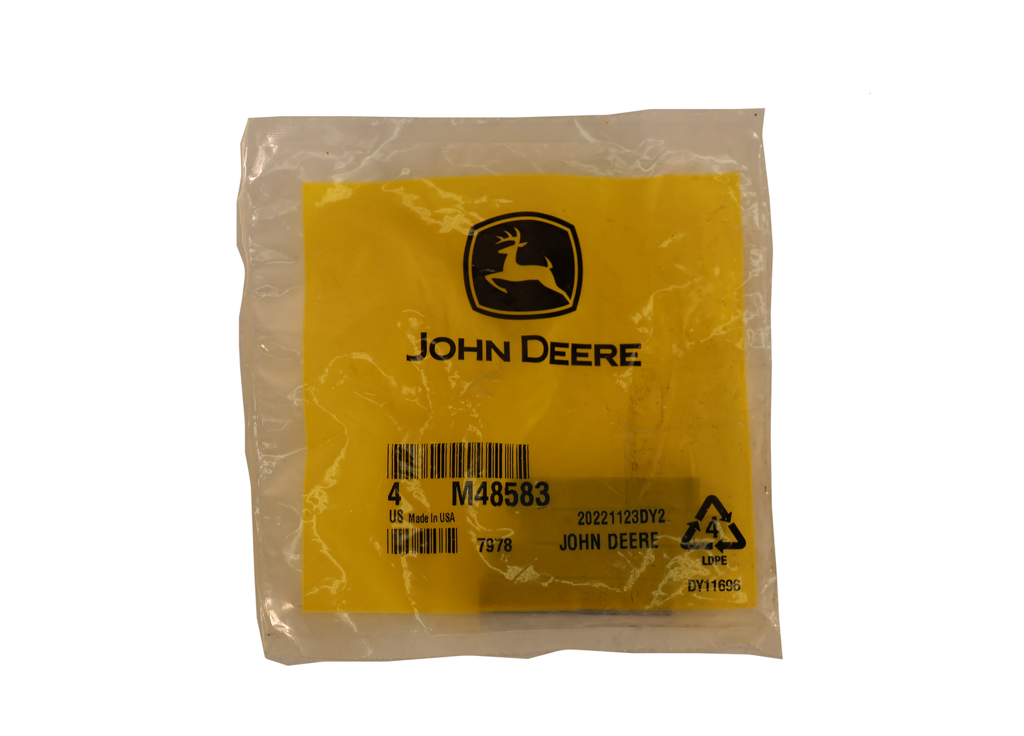 John Deere Original Equipment Shaft Key - M48583