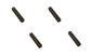 John Deere Original Equipment Shaft Key (Pack of 4) - M48583