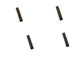 John Deere Original Equipment Shaft Key (Pack of 4) - M48583