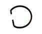 John Deere Original Equipment Snap Ring - R38221