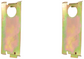 John Deere Original Equipment Spring Gage Arm Clip (2-PACK) - M71667