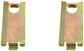John Deere Original Equipment Spring Gage Arm Clip (2-PACK) - M71667