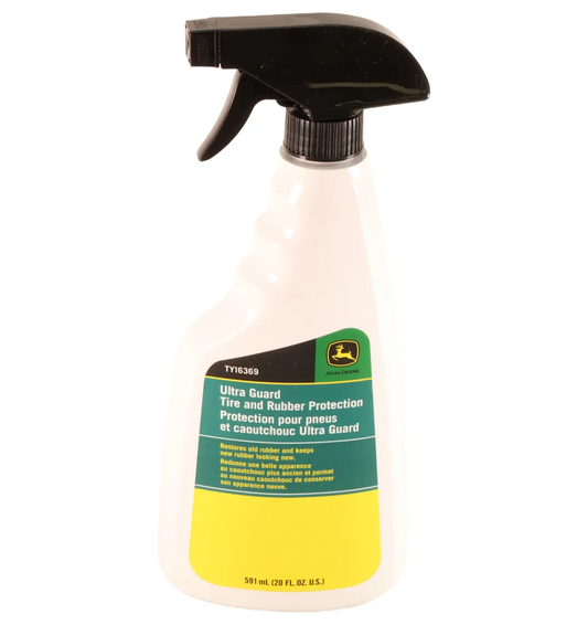 John Deere Original Equipment Ultra Guard Tire and Rubber Protection, 591 ml (20 Fluid Oz) - TY16369