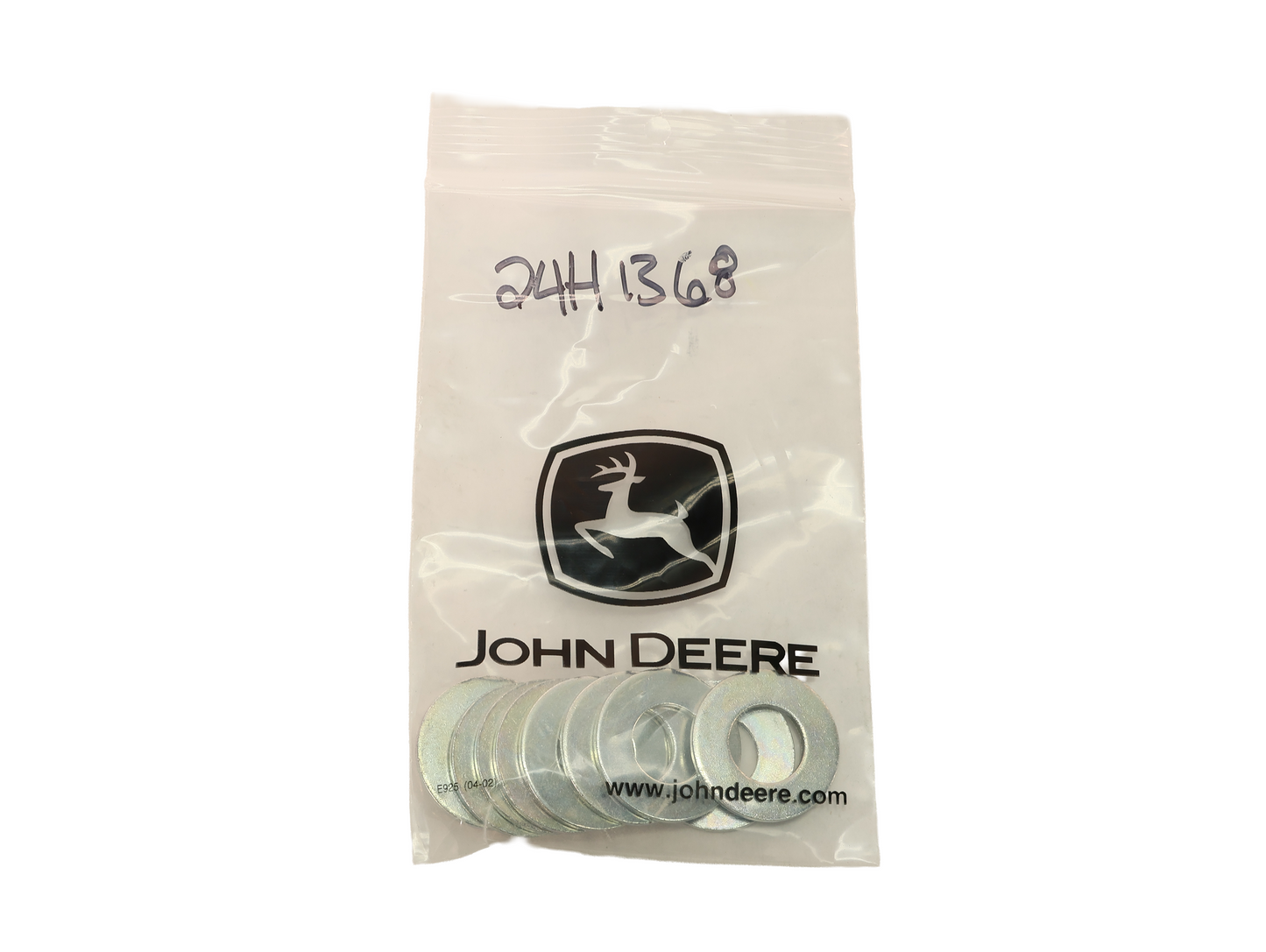 John Deere Original Equipment Washer Pack of 10 - 24H1368