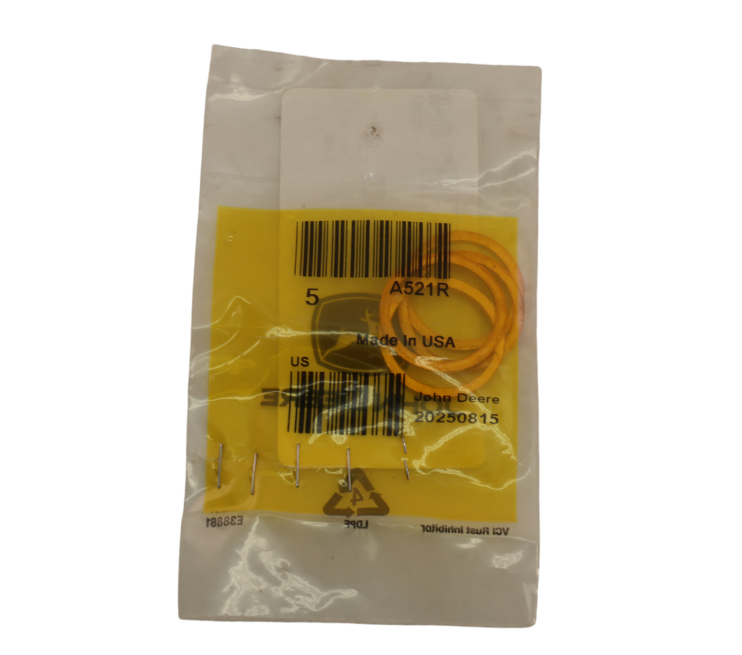 John Deere Original Equipment Washer - A521R