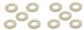 John Deere Original Equipment Washer Pack of 10 - 24H1368