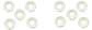 John Deere Original Equipment Washer Pack of 10 - 24H1368