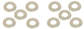 John Deere Original Equipment Washer Pack of 10 - 24H1368