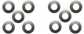 John Deere Original Equipment Washer Pack of 10 - 24H1368