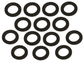 John Deere Original Equipment Round Hole Washer - R135543