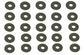 John Deere Original Equipment Washer Pack of 25- 24M7207