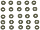 John Deere Original Equipment Washer Pack of 25- 24M7207