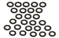 John Deere Original Equipment Round Hole Washer - R135543