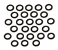 John Deere Original Equipment Round Hole Washer - R135543
