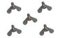 John Deere Original Equipment Wing Screw Pack of 5 - 21M7236