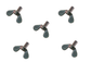 John Deere Original Equipment Wing Screw Pack of 5 - 21M7236