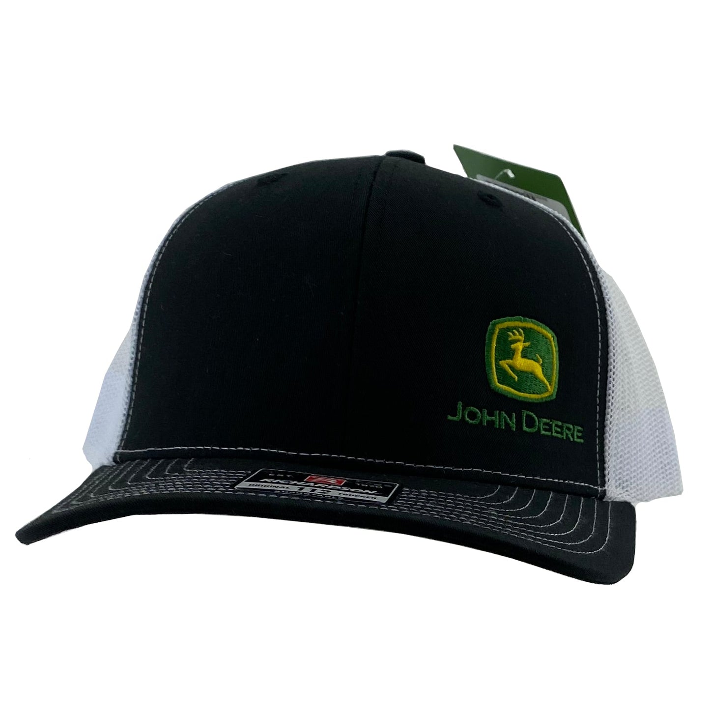 John Deere Black/White Richardson Hat - LP83157