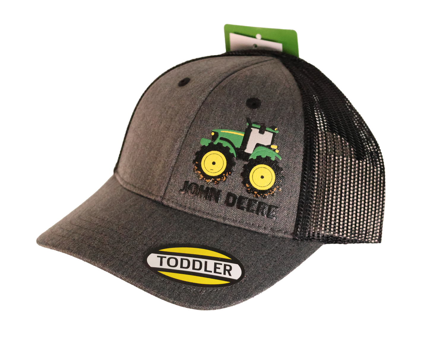 John Deere Toddler Charcoal Rubber Tractor Hat - LP78667