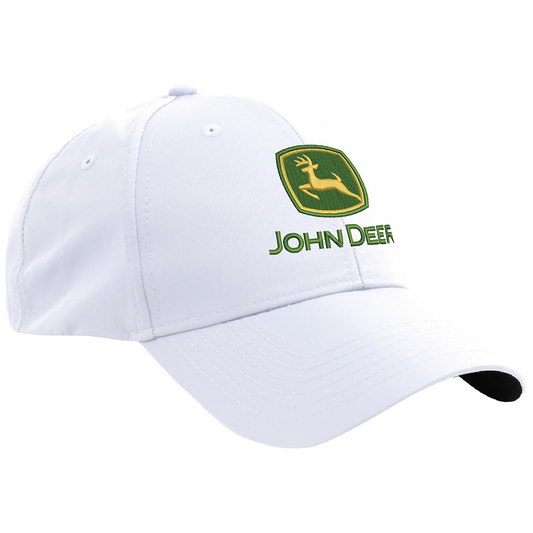John Deere White Ahead NEBULA Cap - LP75752