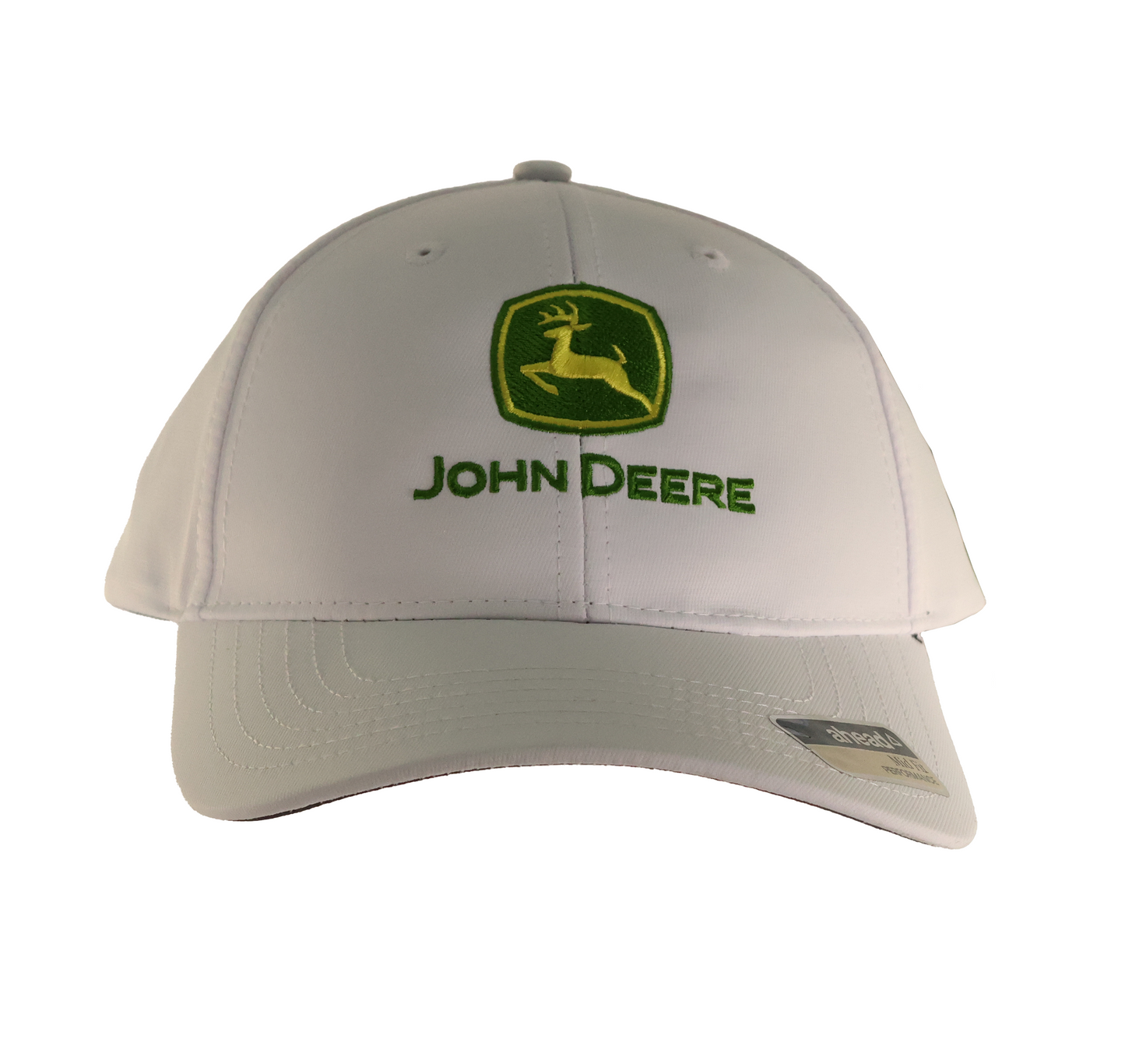 John Deere White Ahead NEBULA Cap - LP75752