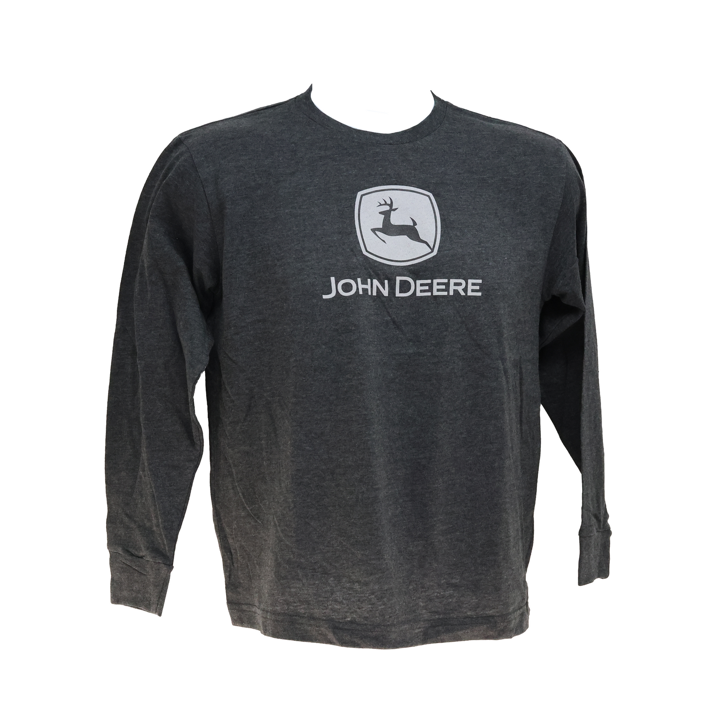 John Deere Boys Youth Trademark Long Sleeve Crewneck T-Shirt Large - LP75806