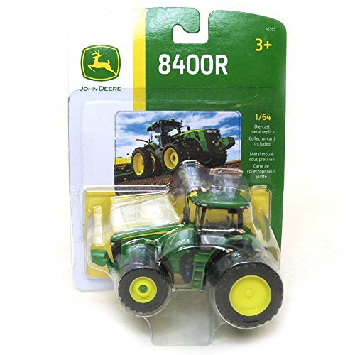 1/64 Scale John Deere 8400R Tractor Toy by Ertl #45569 - LP64762