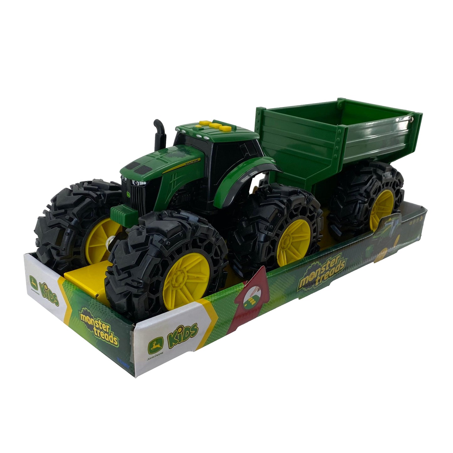 John Deere Monster Treads Tractor with Wagon - LP77352