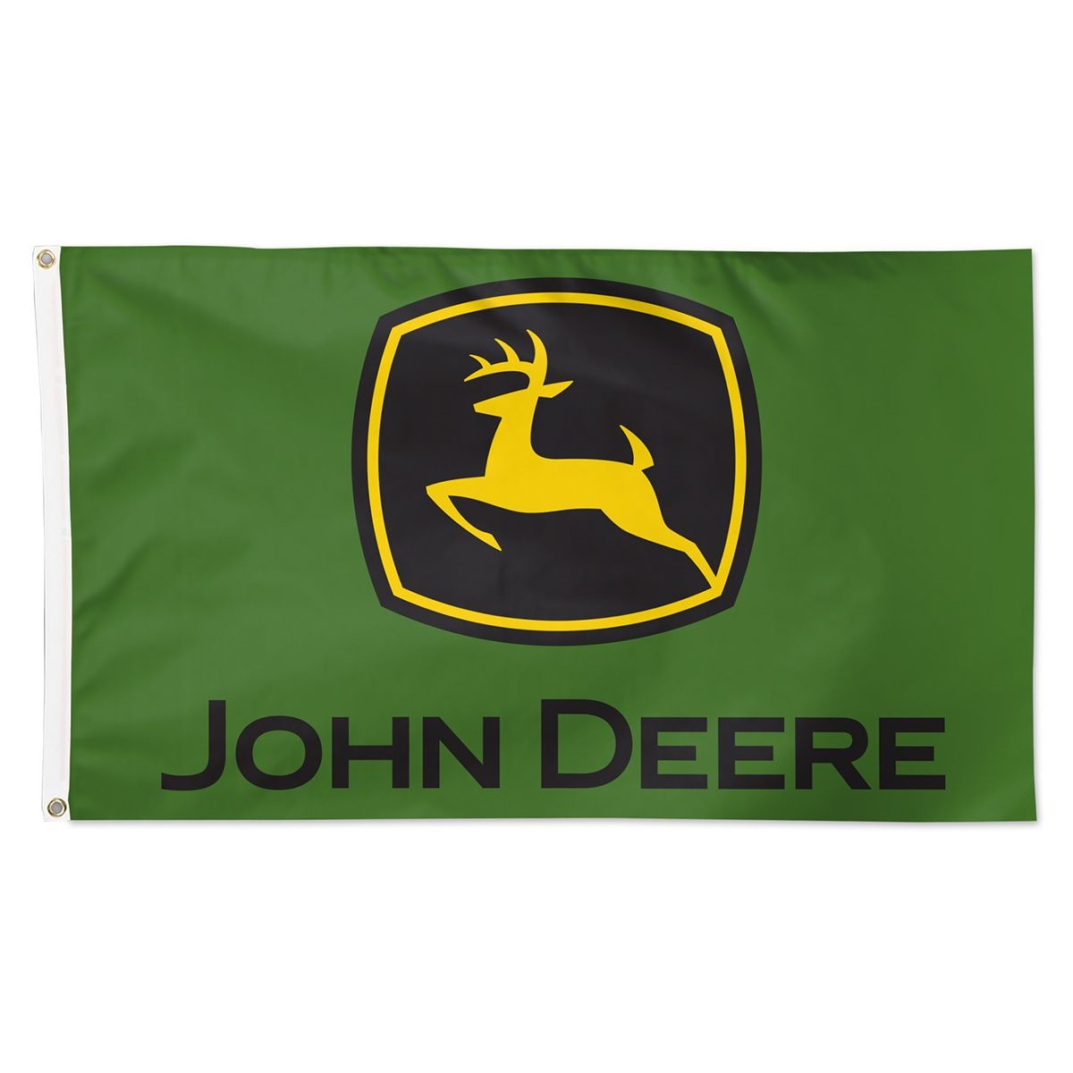 John Deere Logo Deluxe Green Flag 3'x5' - LP79682