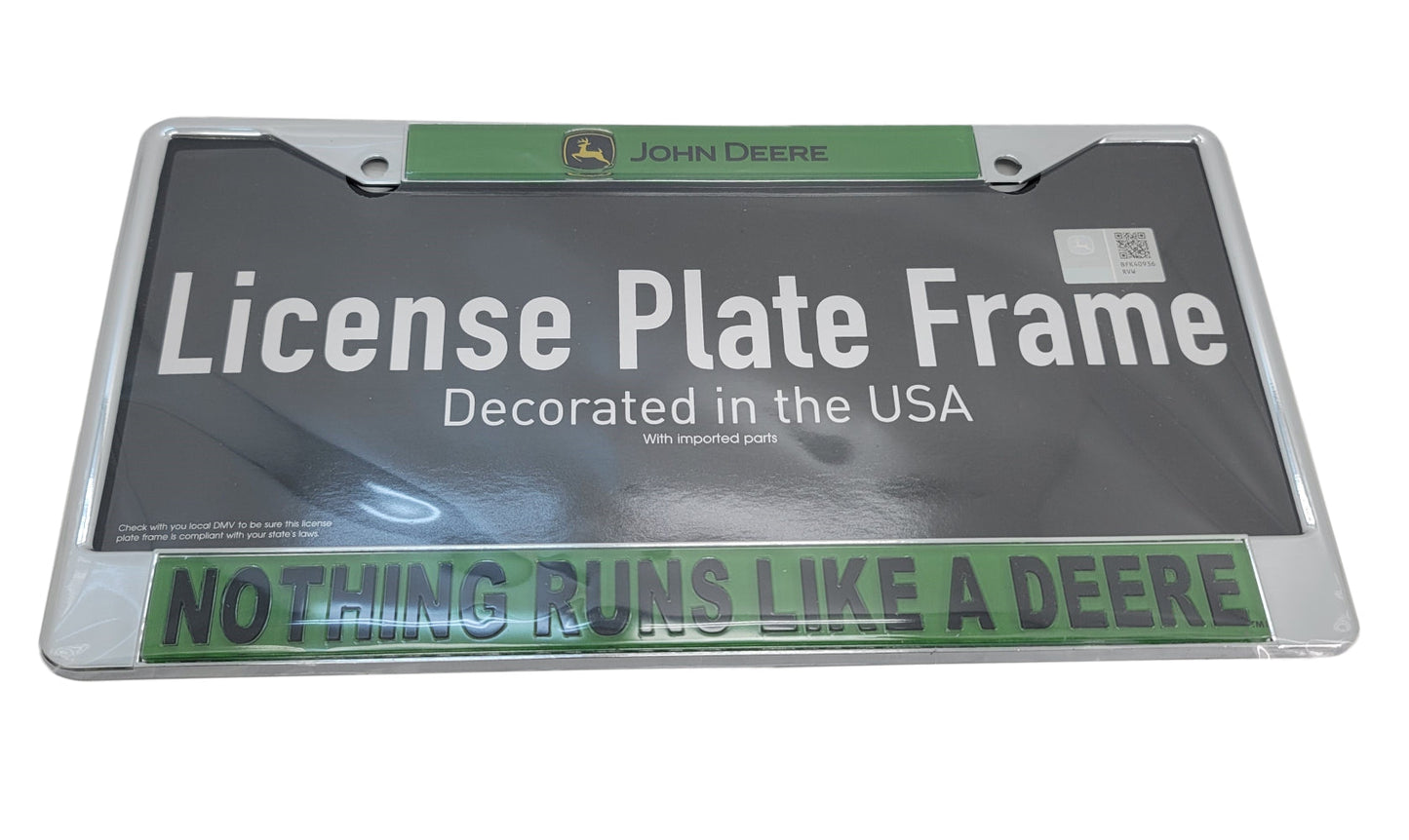 John Deere Green NRLAD License Plate Frame - LP79740