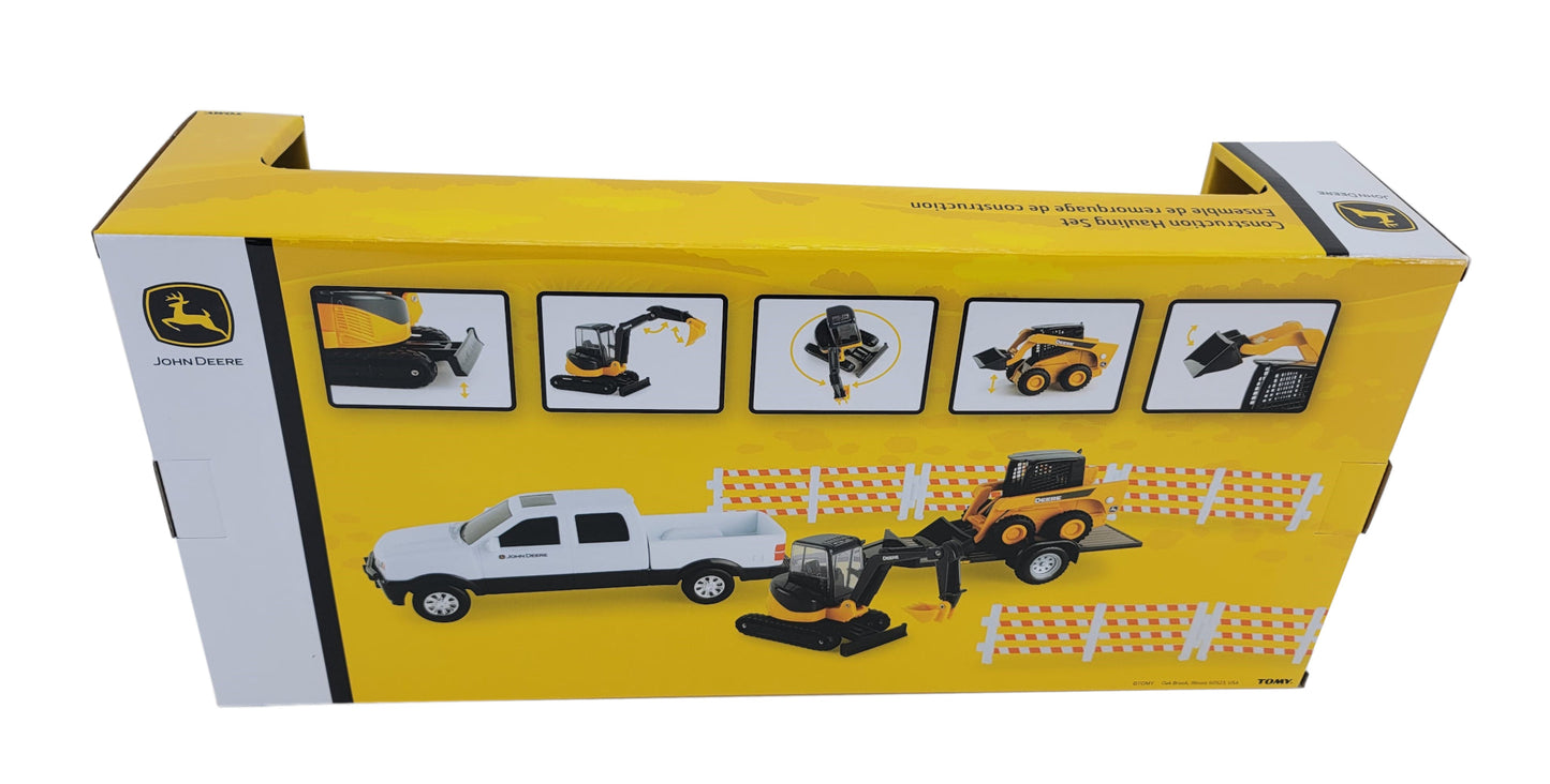 8" John Deere Construction Hauling Set Toy - LP82787